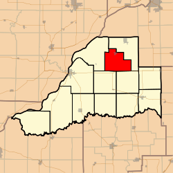 Vị trí trong Quận Mason, Illinois