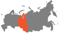 Карта Западной Сибири