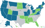 Thumbnail for Legality of cannabis by U.S. jurisdiction