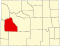 Sublette County map