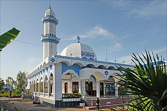 Une mosquée de la communauté cham à Châu Dôc (islam).