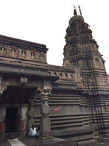 Temple located between the confluence of river Nira and Bhima.