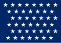 Военно-морской домкрат Соединенных Штатов (1890–1891) .svg