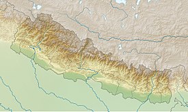 Mansiri Himal ubicada en Nepal