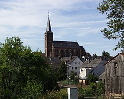 Skyline of Orenhofen