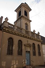Clocher carré, église luthérienne Phalsbourg.