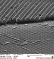 Elektronmikroskoobi pilt Polüstereeni mikropallidest