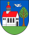 Zbraslav (dříve neoficiální, v dnešní podobě znakem městské části Praha-Zbraslav)
