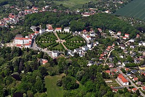 Putbusas centrs no putna lidojuma