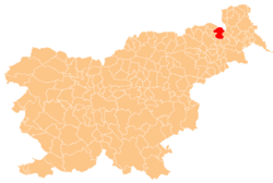 Občina Gornja Radgona na mapě