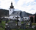 Rejštejn (okr. Klatovy), kostel sv. Bartoloměje od jihovýchodu.JPG