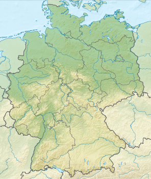 Кохель (озеро). Карта розташування: Німеччина