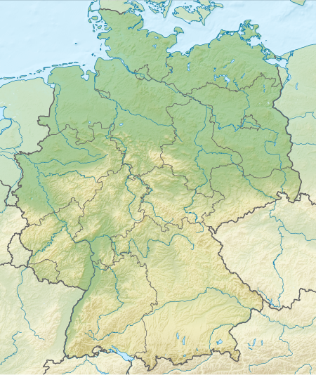 ドイツ空軍 (ドイツ連邦軍)の位置（ドイツ内）