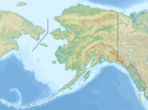 Map showing the location of Alaska Maritime National Wildlife Refuge
