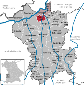 Poziția localității Rettenbach