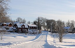 Ripsa kyrkby i januari 2011