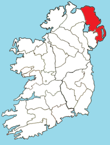 Roman Catholic Diocese of Down and Connor map.png