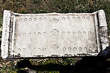 Roman board from the 2nd century, Aphrodisias