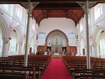 Inneres der Sacred Heart Cathedral