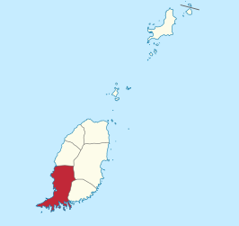 Kaart van Saint George