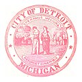 Seal of the City of Detroit (1884)