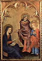 Η επιστροφή του δωδεκαετούς Ιησού από το Ναό, 1342, Λίβερπουλ, Walker Art Gallery