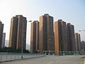 位於屯門區的兆康苑，合共20座、為現時全香港住宅數目第六多的居屋屋苑