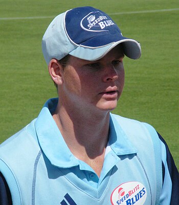 NSW Cricketer Steve Smith - NSW v Tasmania, Hu...