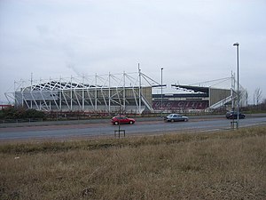 Stoke City's Britannia Stadium.