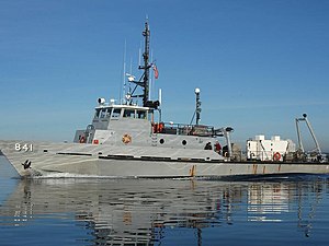 A sister ship of the Grayfox, TWR-841