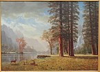 Albert Bierstadt painting of Hetch Hetchy Valley