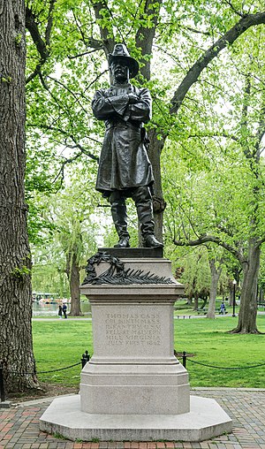Статуя Томаса Касса (Бостонский общественный сад) .jpg