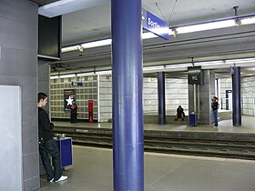 Quais de la station (avant rénovation).