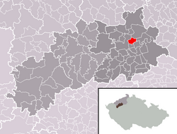 Localização de Vršovice