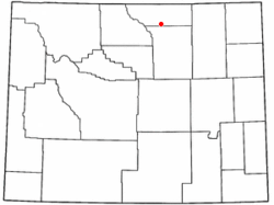 Location of Story, Wyoming