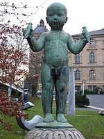 Bökelbrunnen van Erich Cleff