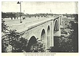 Die Washington Bridge in New York, fertiggestellt 1889