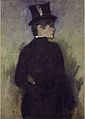 Édouard Manet: Amazone de profil, Privatsammlung