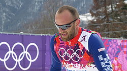 Petrović bei den Olympischen Winterspielen 2014 (15-km-Rennen)