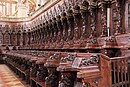 Stalles de la basilique Santa Maria Gloriosa dei Frari à Venise.