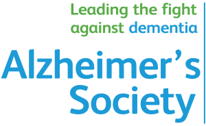 Logo of Alzheimer's Society.
