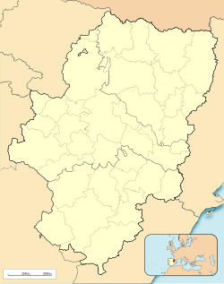 Rivas ubicada en Aragón