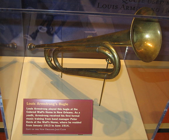 Bugle played by Louis Armstrong
