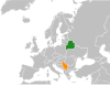 Location map for Belarus and Serbia.