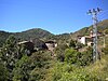 Vista del poble de Benés.