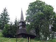 Wooden church in Bucea