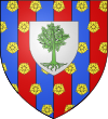 Brasão de armas de Saint-Alban-sur-Limagnole