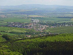 Skyline of Buchlovice