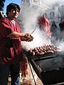 Choripanes en Plaza de Mayo, Buenos Aires