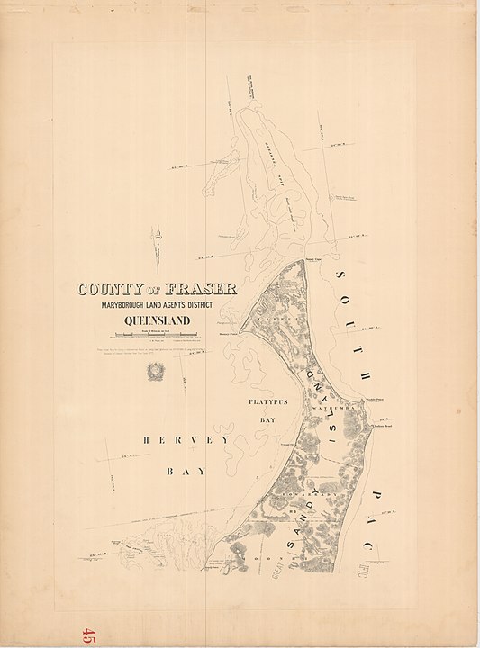 Fraser Island 1913 (Nordteil)